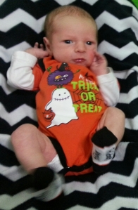 My First Trick or Treat :)